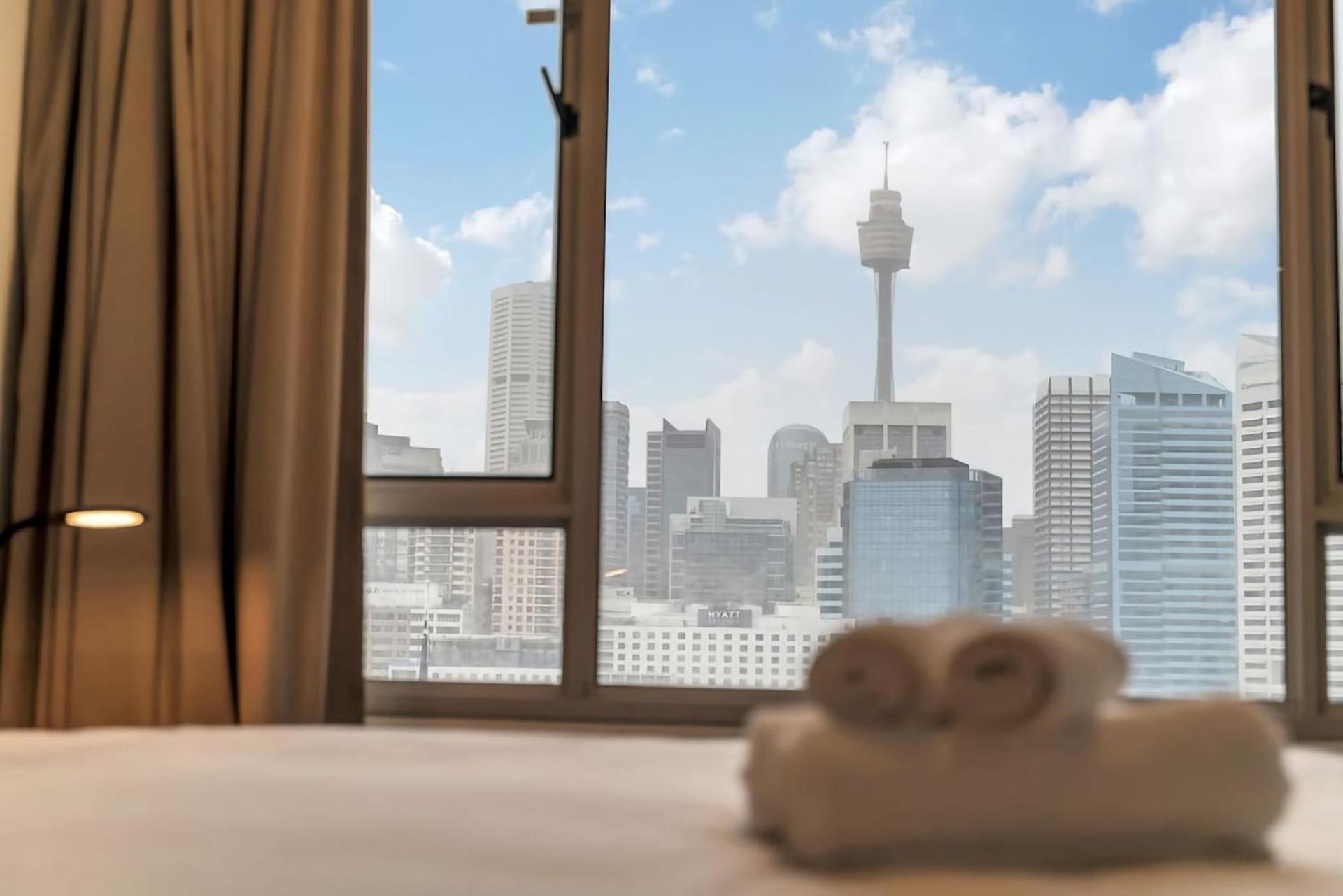 Dream Harbour View Parking Gym Pool Apartment Sydney Exterior foto